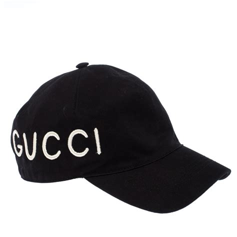 gucci black hats|all black Gucci hat.